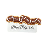 Footballs Fondant Cake Cutter Sports Cookie Cutter Lady 