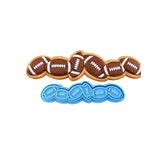 Footballs Fondant Cake Cutter Sports Cookie Cutter Lady 
