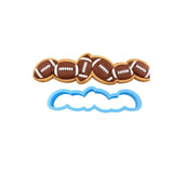 Footballs Fondant Cake Cutter Sports Cookie Cutter Lady 