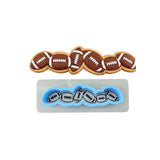 Footballs Fondant Cake Cutter Sports Cookie Cutter Lady 
