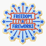 Freedom and Fireworks Cookie Cutter | Stamp | Stencil #1