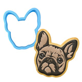 French Bulldog Cookie Cutter | Stamp | Stencil #1 Animals & Dinosaurs Cookie Cutter Lady 