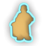 a cookie cutter shaped like a man