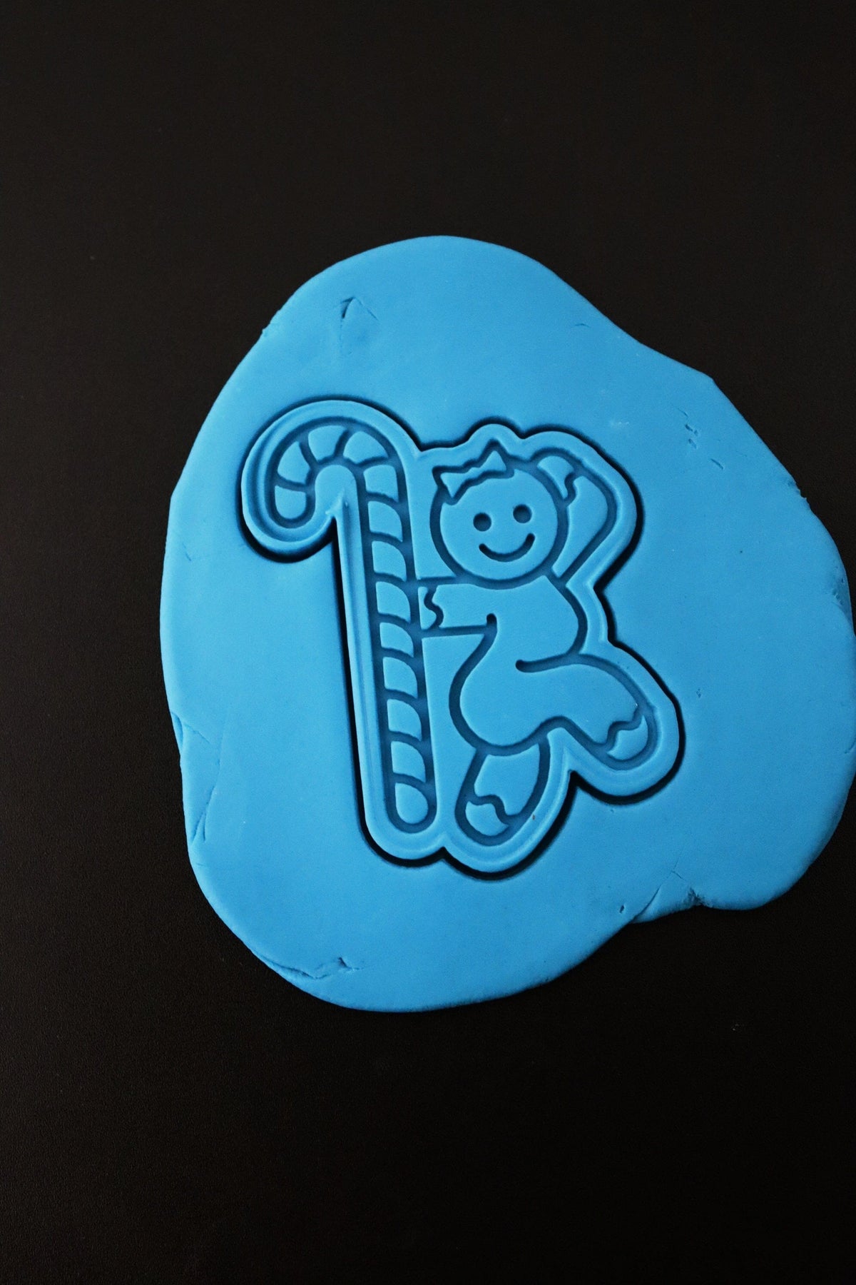 Gingerbread Candy Cane Stripper Cookie Cutter | Stamp | Stencil #1 Xmas / Winter / NYE Cookie Cutter Lady 