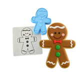 Gingerbread Man Cookie Cutter | Stamp | Stencil #2 Xmas / Winter / NYE Cookie Cutter Lady 