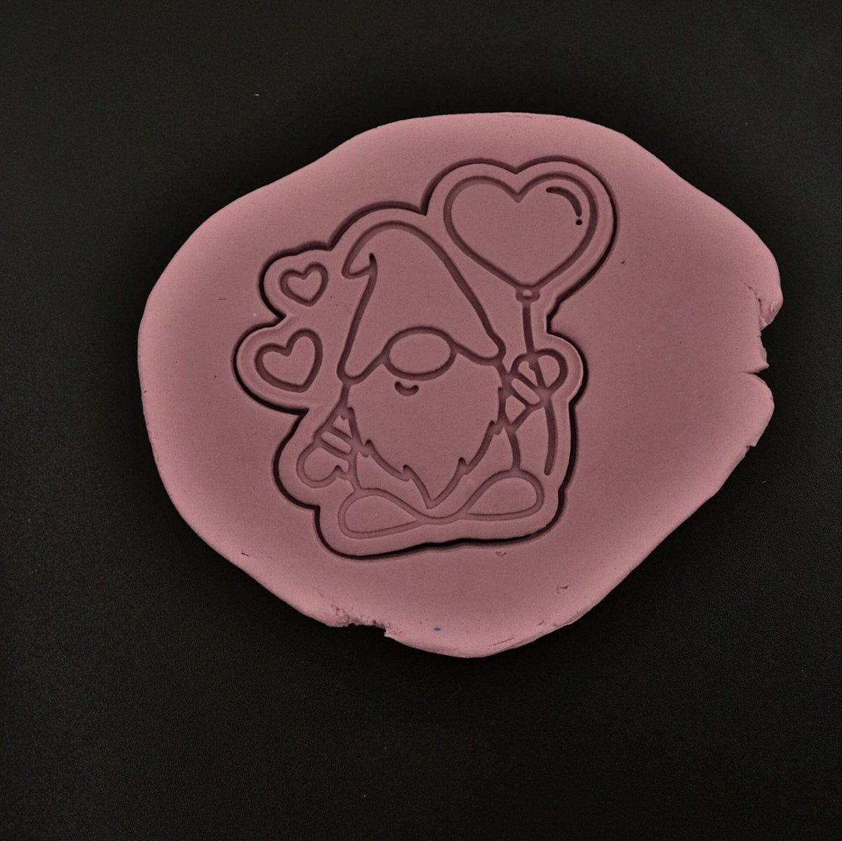 Gnome Balloon Cookie Cutter | Stamp | Stencil #1 Cookie Cutter Lady 