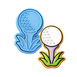 Golf Tee 1 Cookie Cutter | Stamp | Stencil - SHARP EDGES - FAST Shipping - Choose Your Own Size! #1 Cookie Cutter Lady LITTLE - 3 Inches (7.62cm) **BUNDLE** Cutter + Stamp 