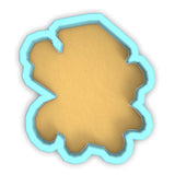 a cookie cutter cut out of a cookie