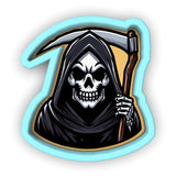 a sticker of a grimy grimy grimy grimy grimy grim