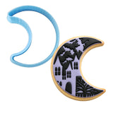 Halloween Moon Cookie Cutter | Stamp | Stencil #1 Halloween / Fall Cookie Cutter Lady 