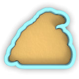 a cookie shaped like the shape of a mountain