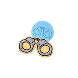 Handcuffs Cookie Cutter | Stamp | Stencil #1 Boys/ Army / Outdoorsman Cookie Cutter Lady MINI - 2 Inches (5cm) Debosser ONLY 