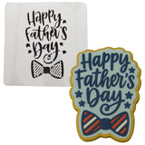 a father&#39;s day cookie next to a father&#39;s day cookie