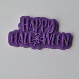 Happy Halloween Web Cookie Cutter | Stamp | Stencil #1 Halloween / Fall Cookie Cutter Lady 