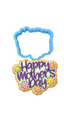 Happy Mother's Day Flowers Cookie Cutter | Stamp | Stencil Animals & Dinosaurs Cookie Cutter Lady MINI - 2 Inches (5cm) Cookie Cutter ONLY (Outline) 
