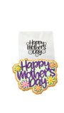 Happy Mother's Day Flowers Cookie Cutter | Stamp | Stencil Animals & Dinosaurs Cookie Cutter Lady MINI - 2 Inches (5cm) Stencil ONLY 