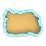 a paper cut out of a piece of paper