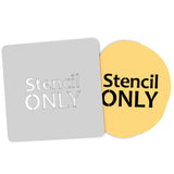 Happy St Patricks Leprechaun Cookie Cutter | Stamp | Stencil #1 St Pats / July 4th Cookie Cutter Lady TINY - 1.5 Inches (3.8cm) Stencil ONLY 