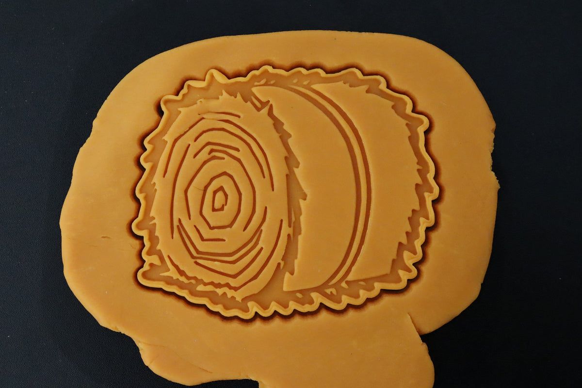 Hay Bale Cookie Cutter | Stamp | Stencil - SHARP EDGES - FAST Shipping - Choose Your Own Size! #1 Cookie Cutter Lady 