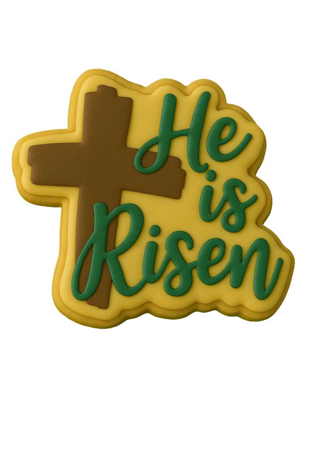 He is Risen Cookie Cutter | Stamp | Stencil #2 Easter / Spring / Flower Cookie Cutter Lady 