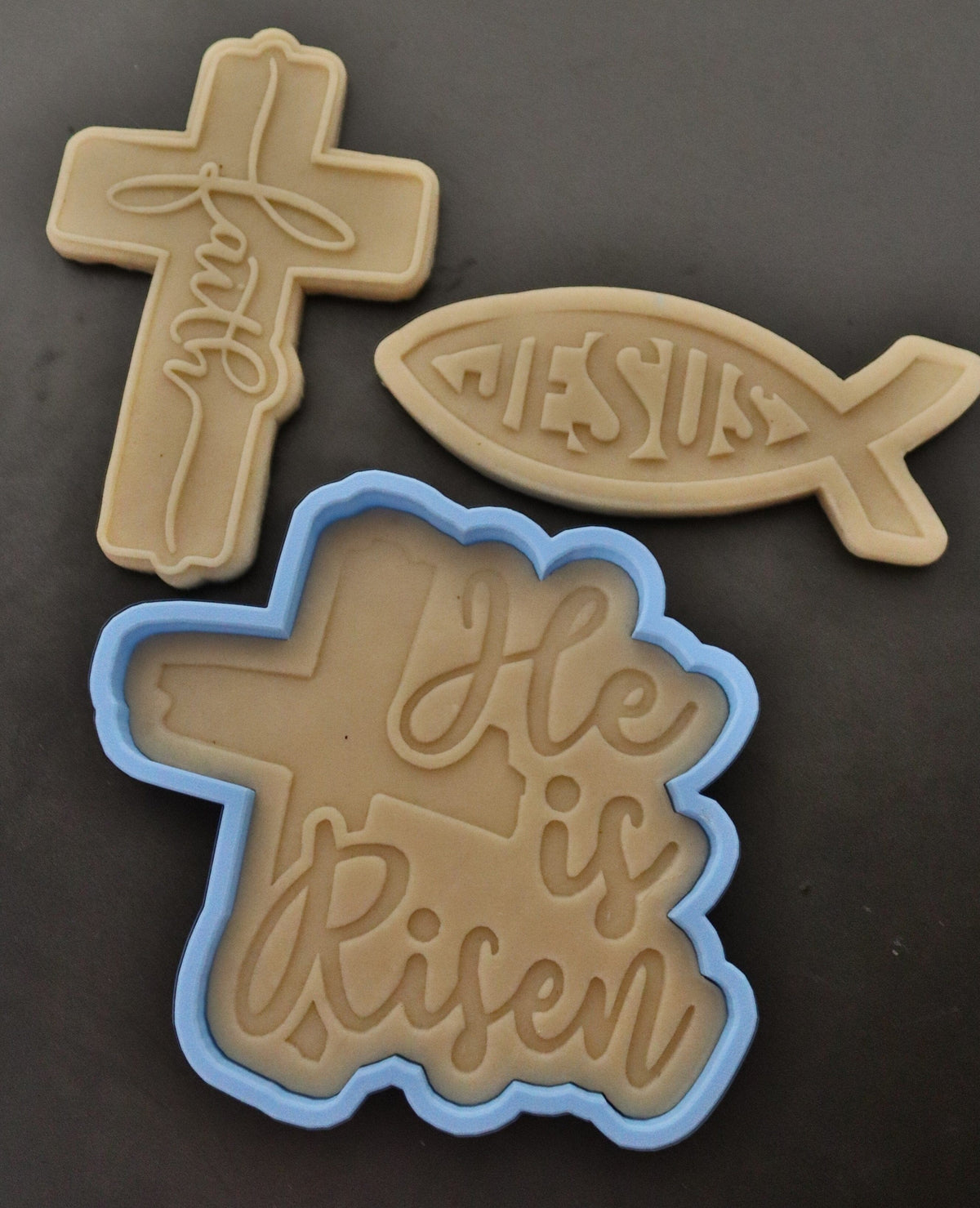 He is Risen Cookie Cutter | Stamp | Stencil #2 Easter / Spring / Flower Cookie Cutter Lady 