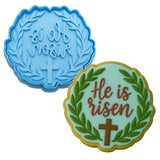 He is Risen Cookie Cutter | Stamp | Stencil #3 Easter / Spring / Flower Cookie Cutter Lady 