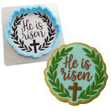 He is Risen Cookie Cutter | Stamp | Stencil #3 Easter / Spring / Flower Cookie Cutter Lady 