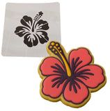 Hibiscus Cookie Cutter Outline & Stamp #2 Easter / Spring / Flower Cookie Cutter Lady 