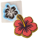 Hibiscus Cookie Cutter Outline & Stamp #2 Easter / Spring / Flower Cookie Cutter Lady 