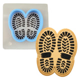 Hiking Boot Imprints Cookie Cutter | Stamp | Stencil - SHARP EDGES - FAST Shipping - Choose Your Own Size! #1 Cookie Cutter Lady LITTLE - 3 Inches (7.62cm) **BUNDLE** Cutter + Stencil 