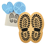 Hiking Boot Imprints Cookie Cutter | Stamp | Stencil - SHARP EDGES - FAST Shipping - Choose Your Own Size! #1 Cookie Cutter Lady LITTLE - 3 Inches (7.62cm) **FULL SET BUNDLE** Cutter + Stamp + Stencil + Debosser **BEST DEAL** 