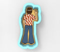 a picture of a person in a striped shirt