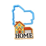 Home House Cookie Cutter | Stamp | Stencil - SHARP EDGES - FAST Shipping - Choose Your Own Size! #1 Cookie Cutter Lady LITTLE - 3 Inches (7.62cm) Cookie Cutter ONLY (Outline) 