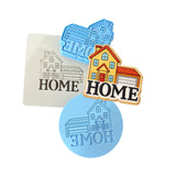 Home House Cookie Cutter | Stamp | Stencil - SHARP EDGES - FAST Shipping - Choose Your Own Size! #1 Cookie Cutter Lady LITTLE - 3 Inches (7.62cm) **FULL SET BUNDLE** Cutter + Stamp + Stencil + Debosser **BEST DEAL** 