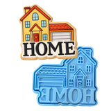 Home House Cookie Cutter | Stamp | Stencil - SHARP EDGES - FAST Shipping - Choose Your Own Size! #1 Cookie Cutter Lady LITTLE - 3 Inches (7.62cm) **BUNDLE** Cutter + Stamp 