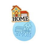 Home House Cookie Cutter | Stamp | Stencil - SHARP EDGES - FAST Shipping - Choose Your Own Size! #1 Cookie Cutter Lady LITTLE - 3 Inches (7.62cm) Debosser ONLY 