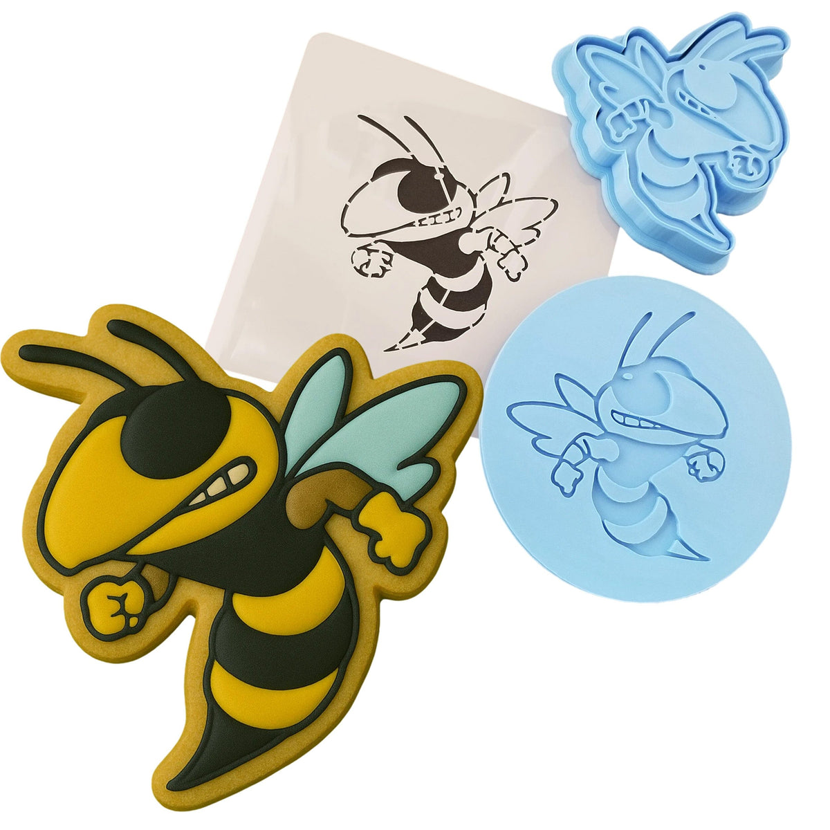 Hornet Cookie Cutter | Stamp | Stencil #1 Animals & Dinosaurs Cookie Cutter Lady 