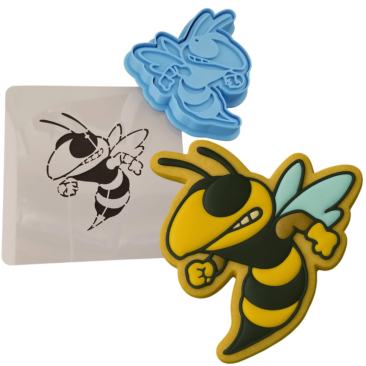 Hornet Cookie Cutter | Stamp | Stencil #1 Animals & Dinosaurs Cookie Cutter Lady 