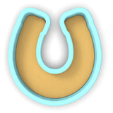 Horseshoe 1 Cookie Cutter | Stamp | Stencil - SHARP EDGES - FAST Shipping - Choose Your Own Size! #1