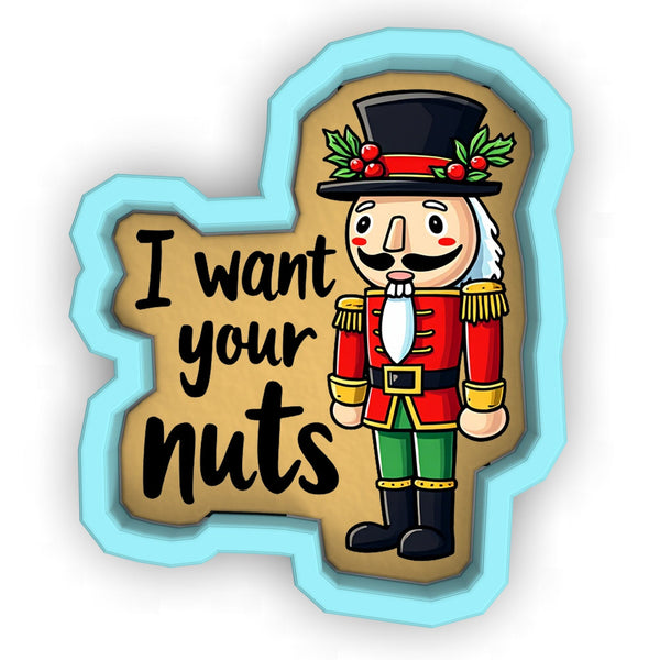 a wooden sign with a nutcracker wearing a top hat