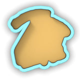 a cookie shaped like the shape of a map