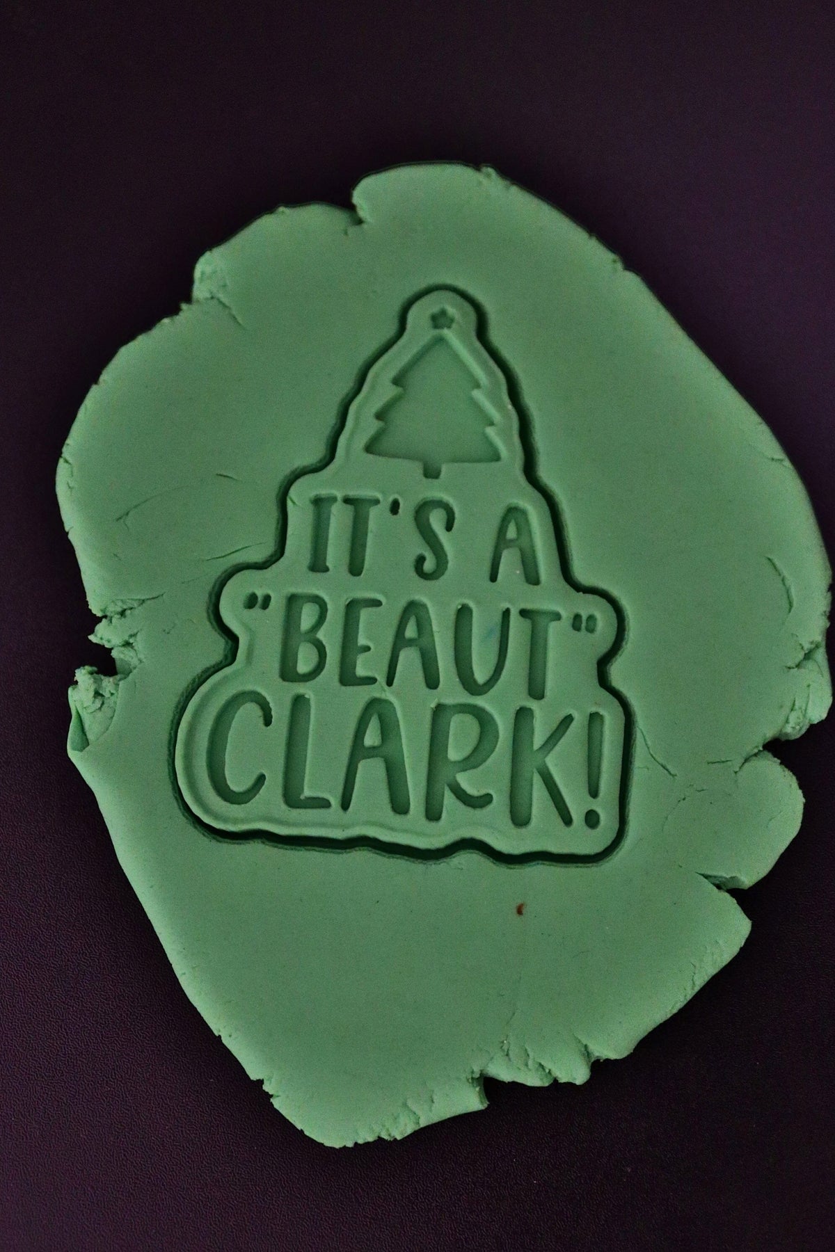 It's a Beaut Clark Cookie Cutter | Stamp | Stencil #1 Xmas / Winter / NYE Cookie Cutter Lady 