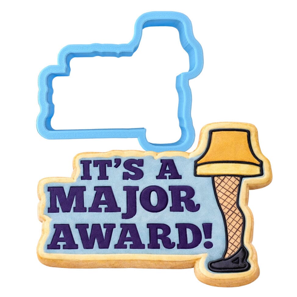 It's a Major Award Cookie Cutter | Stamp | Stencil #1 Xmas / Winter / NYE Cookie Cutter Lady MINI - 2 Inches (5cm) Cookie Cutter ONLY (Outline) 