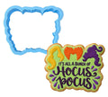 It's All Just a Bunch of Witch Sisters Cookie Cutter | Stamp | Stencil #1 Halloween / Fall Cookie Cutter Lady MINI - 2 Inches (5cm) Cookie Cutter ONLY (Outline) 
