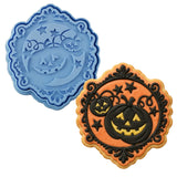 Jack O' Lantern Frame Cookie Cutter | Stamp | Stencil #1 Halloween / Fall Cookie Cutter Lady 