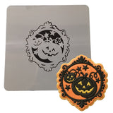 Jack O' Lantern Frame Cookie Cutter | Stamp | Stencil #1 Halloween / Fall Cookie Cutter Lady 
