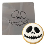 Jack Skeleton Cookie Cutter | Stamp | Stencil #1 Halloween / Fall Cookie Cutter Lady MINI - 2 Inches (5cm) Stencil ONLY 