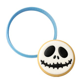 Jack Skeleton Cookie Cutter | Stamp | Stencil #1 Halloween / Fall Cookie Cutter Lady MINI - 2 Inches (5cm) Cookie Cutter ONLY (Outline) 
