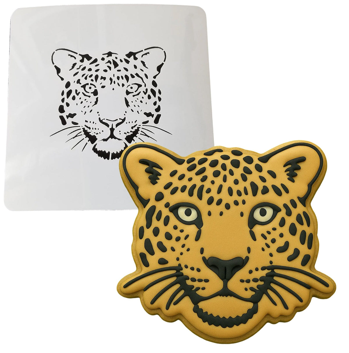 Jaguar Cookie Cutter | Stamp | Stencil #1 Animals & Dinosaurs Cookie Cutter Lady 