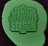 Jesus is the Reason for the Season Cookie Cutter | Stamp | Stencil - SHARP EDGES - FAST Shipping - Choose Your Own Size! #1 Cookie Cutter Lady 